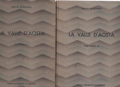 La Valle d'Aosta - Giulio Brocherel - copertina