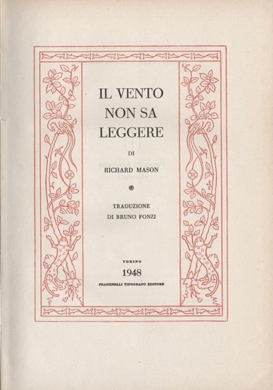 Il vento non sa leggere - Richard Mason - 3