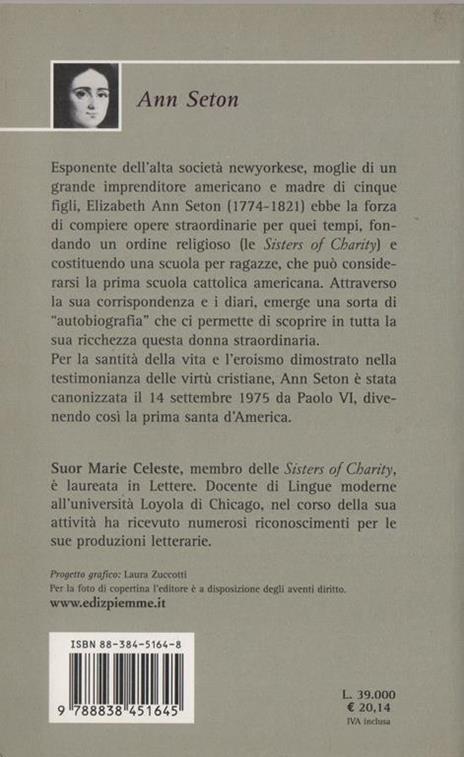 Ann Seton. Vita della prima santa d'America (1774-1821) - 2