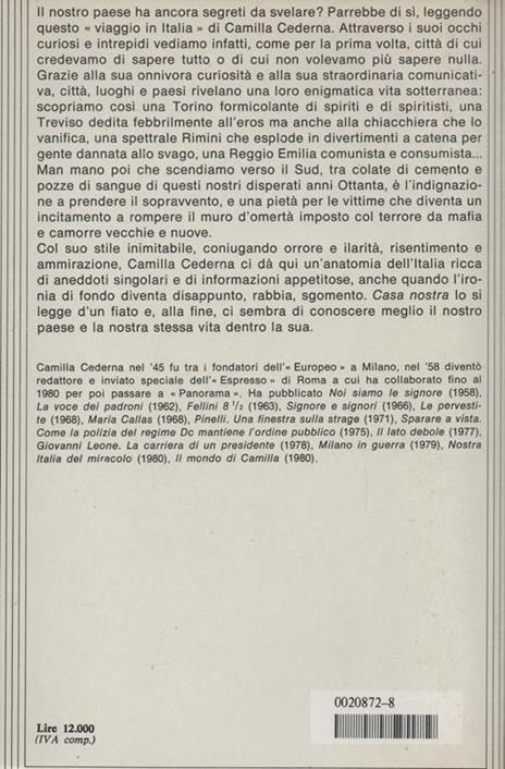 Casa nostra - Camilla Cederna - 2