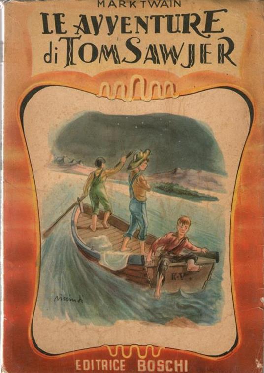 Le Avventure Di Tom Sawjer - Mark Twain - copertina