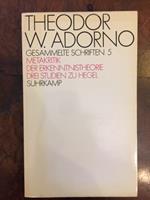 Zur Metakritik der Erkenntnistheorie. Drei Studien zu Hegel. Gesammelte Schriften 5