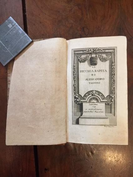 La secchia rapita di Alessandro Tassoni - Alessandro Tassoni - copertina