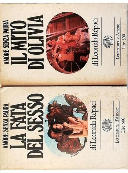 Amore senza paura - completo in 2 voll - Leonida Rèpaci - copertina