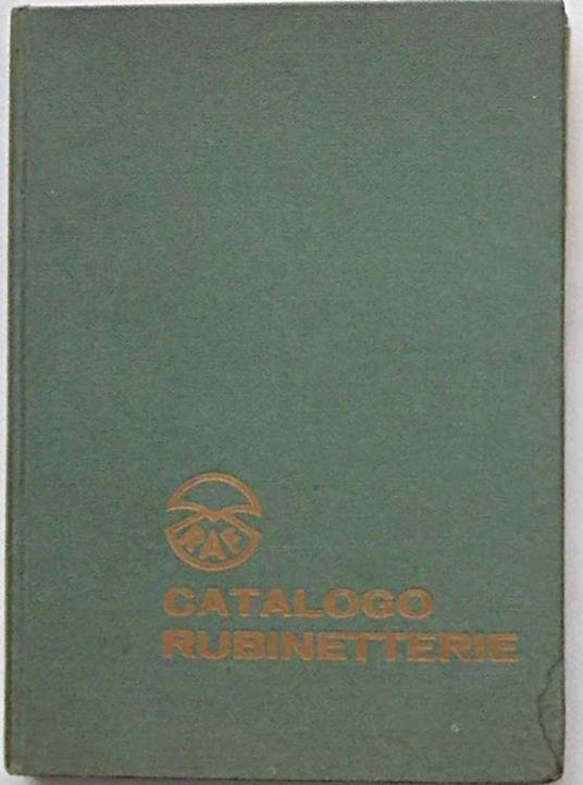 "raf di a. frattini" S.Maurizio d'Opaglio - Novara. Industria rubinetterie per impianti idro-sanitari - copertina