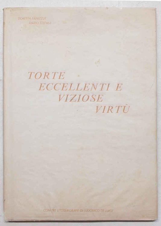 Torte eccellenti e viziose virtù - copertina