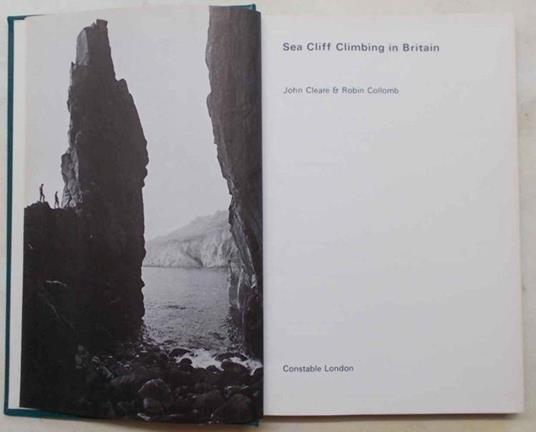 Sea Cliff Climbing in Britain - John Clare - copertina