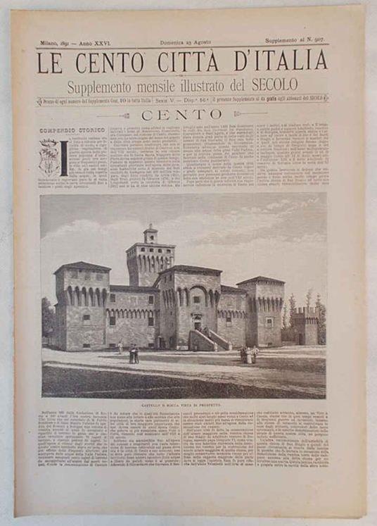 Cento (Le Cento Città d'Italia) - copertina