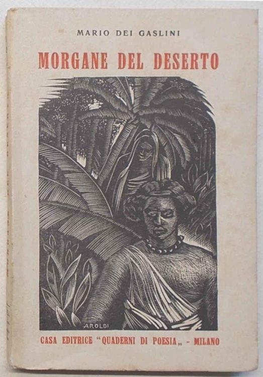 Morgane nel deserto - Mario Dei Gaslini - copertina