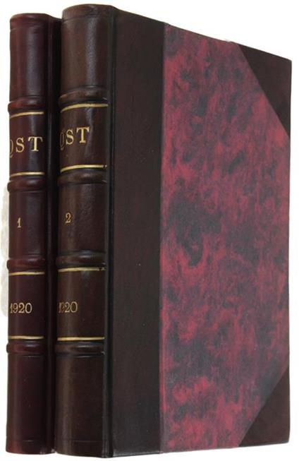 Qst - A Magazine Devoted Exclusively To The Radio Amateur. Volume III - 1920 (Complete Year: 2 books, 12 issues) - copertina