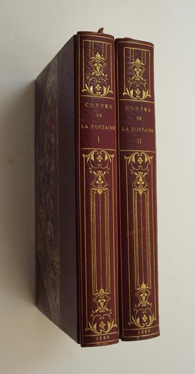 Contes. publiés par D. Jouaust avec une préface de Paul Lacroix - Jean de La Fontaine - copertina