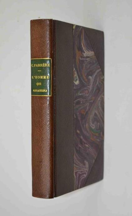 L' Homme qui assassina - Claude Farrére - copertina