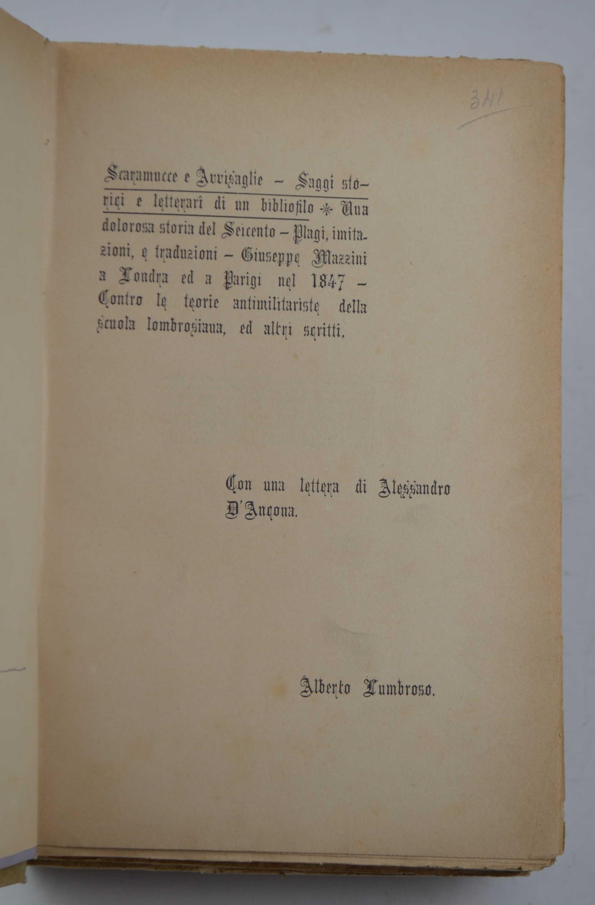 Studio bibliografico Benacense