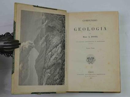 Compendio di geologia - Arturo Issel - copertina