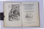 Rutzvanscad il giovine. Arcisopratragichissima Tragedia. Elaborata ad uso del buon gusto dè Grecheggianti Compositori da Cattuffio Panchianio Bubulco Arcade
