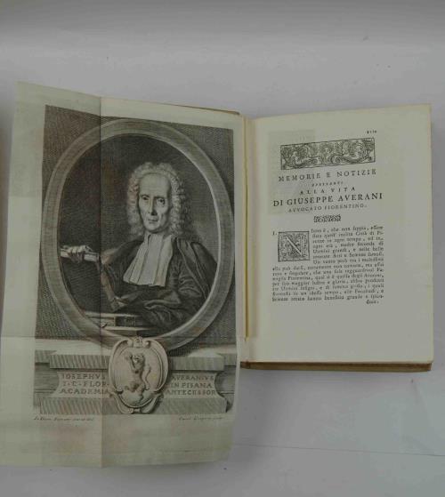 Lezioni Toscane. - Giuseppe Averani - copertina