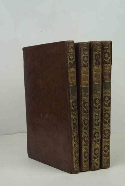 Viages de Enrique Wanton a las tierras incognitas australes, y al pais de las monas: en donde se expresan las costumbres, carácter, ciencias, y policía de estos extraordinarios habitantes. Traducidos del idioma inglés al italiano y de este al español - copertina