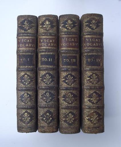 Vocabolarium juris utriusque ex variis ante editis, praefertim ex Alexand. Scoti, Jo. Kahl, Barn. Brissonii et Jo. Gottl. Heineccii accessionibus… - Philip Vicat - copertina