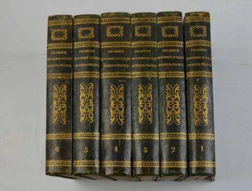 Compendio di medicina pratica o esposizione analitica e ragionata dei lavori contenuti nei principali trattati di patologia - L. Delaberge - copertina