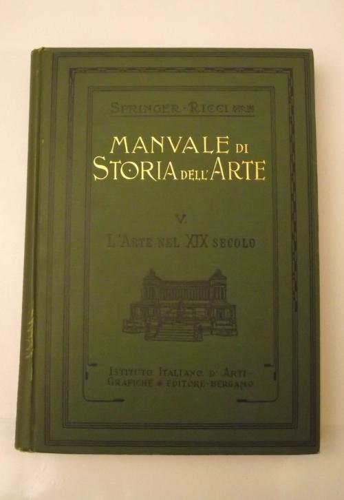 Manuale di storia dell'arte - Anton Springer - copertina