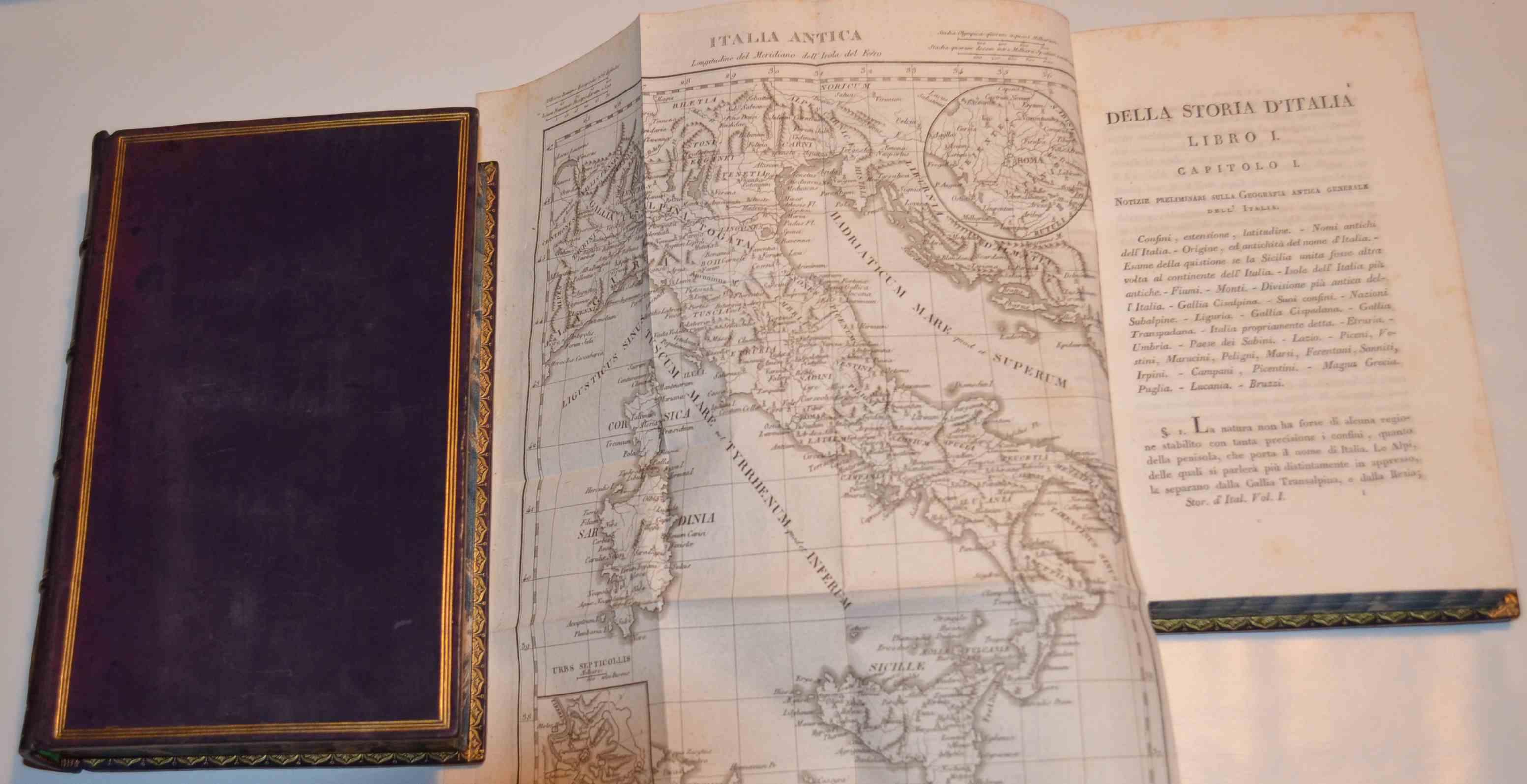 Della Istoria d'Italia antica e moderna. con carte geografiche e tavole incise in rame