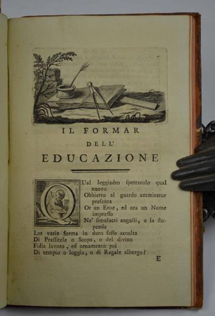 Saggio di poetici componiomenti coll'aggiunta di alcune versioni dal tedesco. - copertina
