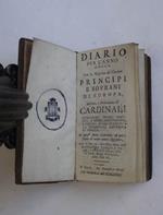 Diario per l'anno 1750 con la Nascita de' Viventi Principi e Sovrani d'Europa…