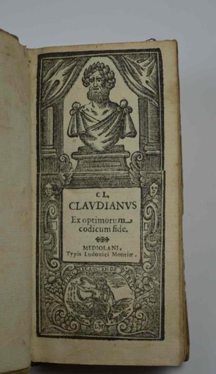 Cl. Claudianus ex optimorum codicum fide - Claudio Claudiano - copertina