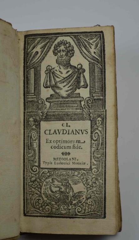 Cl. Claudianus ex optimorum codicum fide - Claudio Claudiano - copertina