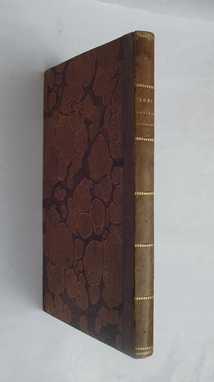 Notizie storiche riguardanti l'Imperiale e Reale Stabilimento dei Lavori di Commesso in Pietro Dure di Firenze raccolte e pubblicate - Antonio Zobi - copertina