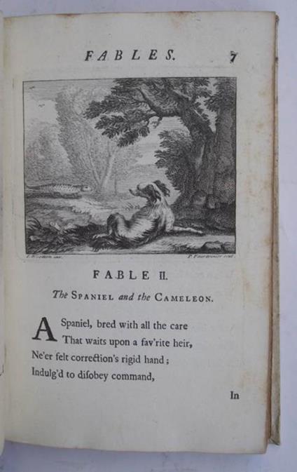 Fables… The second edition - John Gay - copertina