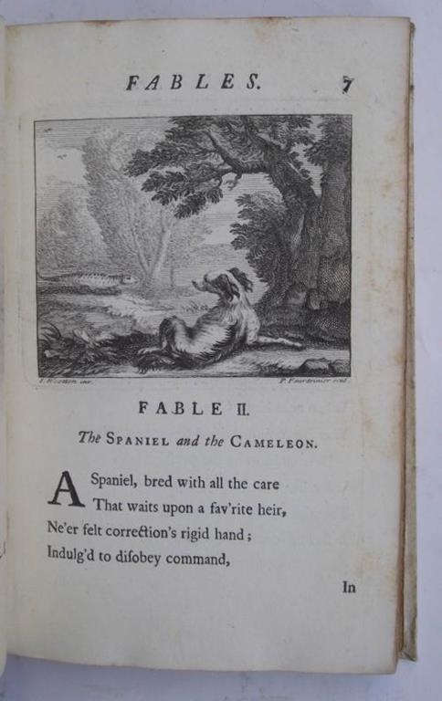 Fables… The second edition - John Gay - copertina