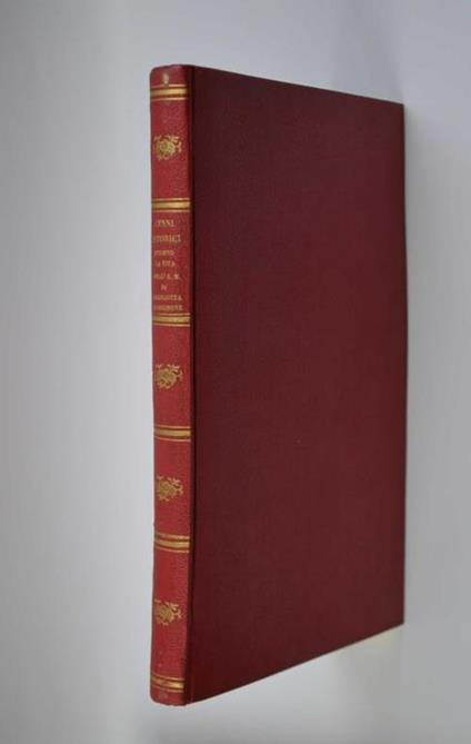 Cenni istorici intorno la vita dell'A.R. di Luigia Carlotta di Borbone infante di Spagna Duchessa di Sassonia - Giovanni Vimercati - copertina