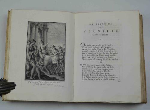 La Georgica tradotta in ottava rima dal Sig. Conte Lorenzo Tornieri nobile vicentino. Dedicata al Nobil Sig. Conte Agostino Negri - Publio Virgilio Marone - copertina