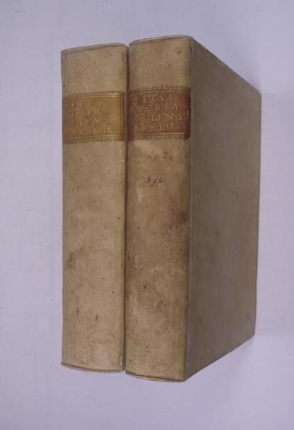Memorie storico. critiche della Città di Siena che servono alla vita civile di Pandolfo Petrucci dal MCCCCLXXX al MDXII raccolte. Continuazione delle Memorie storico. critiche della Città di Siena per le quali vengono descritti 4 altri Soggetti de - copertina