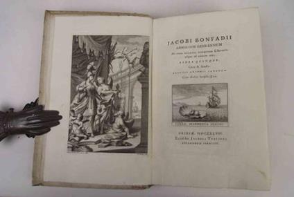 Annalium Genuensium ab anno MDXXVIII. Recuparatae Libertatis usque ad annum MDL. Libri quinque. Cura et studio Abbatis Antonii Sambuca… - Jacopo Bonfadio - copertina