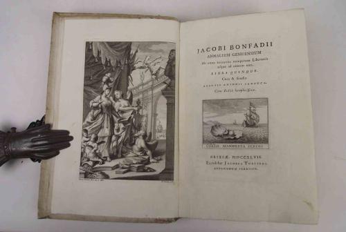 Annalium Genuensium ab anno MDXXVIII. Recuparatae Libertatis usque ad annum MDL. Libri quinque. Cura et studio Abbatis Antonii Sambuca… - Jacopo Bonfadio - copertina