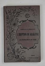 L' éruption du Krakatoa et les tremblements de terre