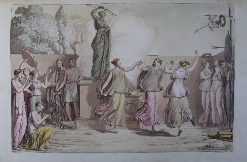 Saggio… intorno alle danze dei greci - Robustiano Gironi - copertina