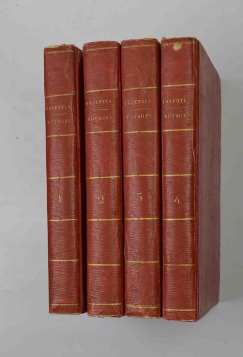 Voyages dans l'Hindoustan, a Ceylon, sur les deux cotes de la Mer-Rouge, en Abyssinie et en Egypte, durant les années 1802, 1803, 1804, 1805 et 1806. Traduits de l'anglais. - George Valentia - copertina