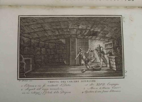 Notizie del carcere Tulliano detto poi Mamertino alle radici del Campidoglio ove fu rinchiuso S. Pietro e delle catene con cui fu avvinto prima del suo martirio… - Francesco Cancellieri - copertina