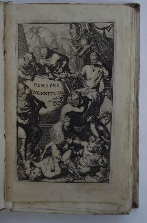 Pensees ingenieuses des anciens et des modernes recueillies. - Dominique Bouhours - copertina