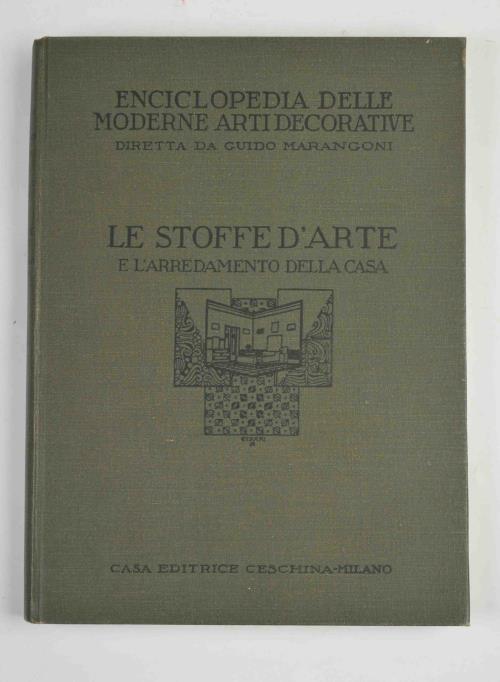 Le stoffe d'arte e l'arredamento della casa - copertina