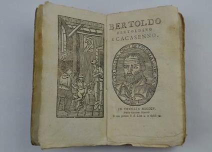 Bertoldo Bertoldino e Cacasenno - G. Cesare Croce - copertina