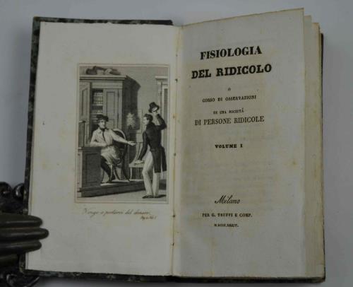 Fisiologia del ridicolo, o corso di osservazioni di una societa di persone ridicolo - copertina