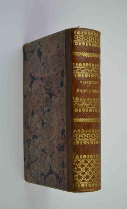 Repertorio enciclopedico - copertina