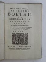 De consolatione philosophiae libri V
