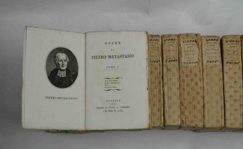 Opere. - Pietro Metastasio - copertina