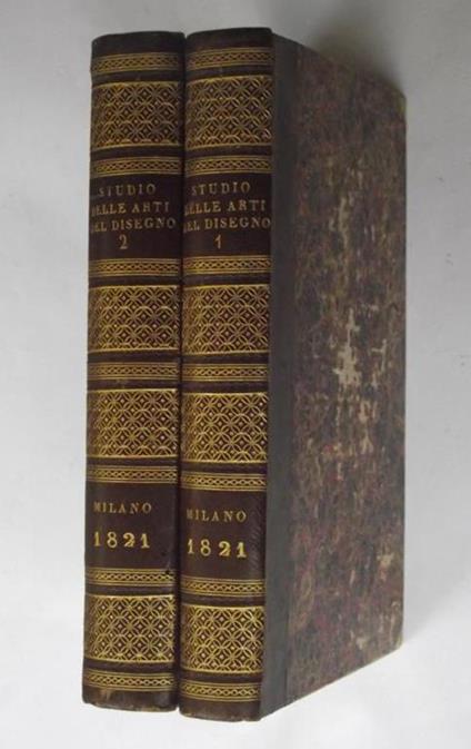Introduzione allo studio delle Arti del Disegno e Vocabolario Compendioso delle Arti medesime. Nuovamente compilato - Luigi Bossi - copertina