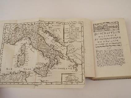 Description historique de l'Italie, en forme de dictionnaire. Par M. de L.M. de l'Academie de S.Luc à Rome - copertina